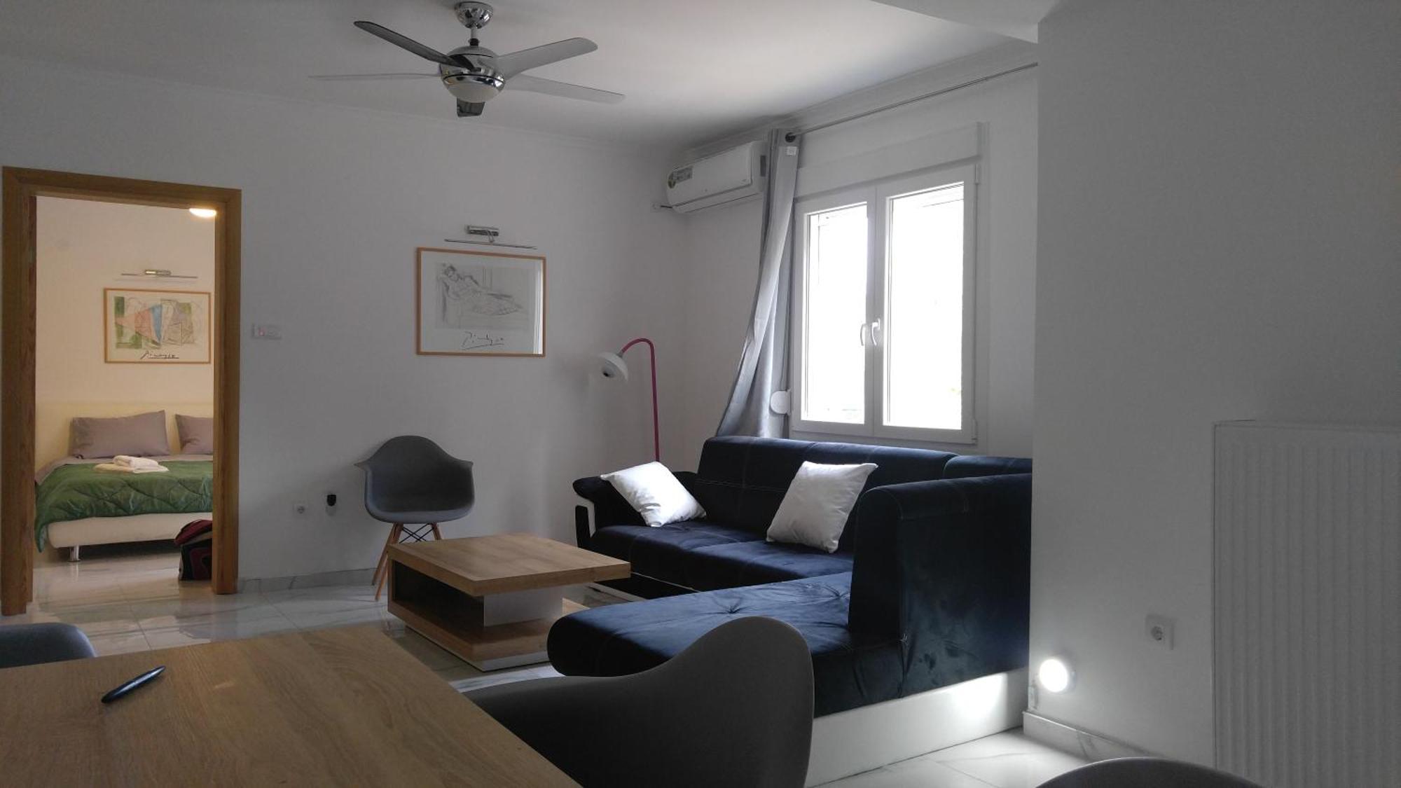 Apartment Family 2Bdr 100Sqm Airport 10Min And Free Parking Thessaloniki
